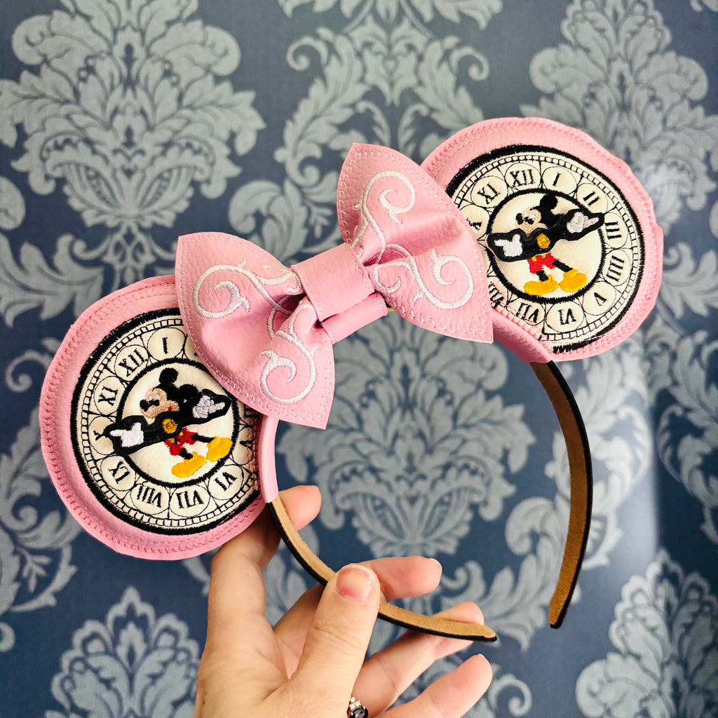 Paris Hotel Clock ear headband