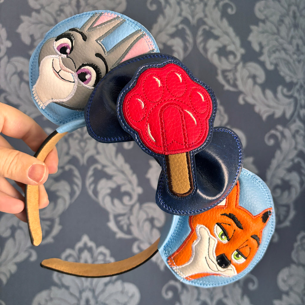 Pawcicle Pals - Zootopia themed ear headband
