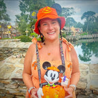 Mouse Jack O'Lantern Eared Bucket Hat