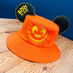 Mouse Jack O'Lantern Eared Bucket Hat
