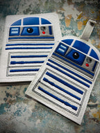 R2 Droid Passport Cover and Luggage Tag