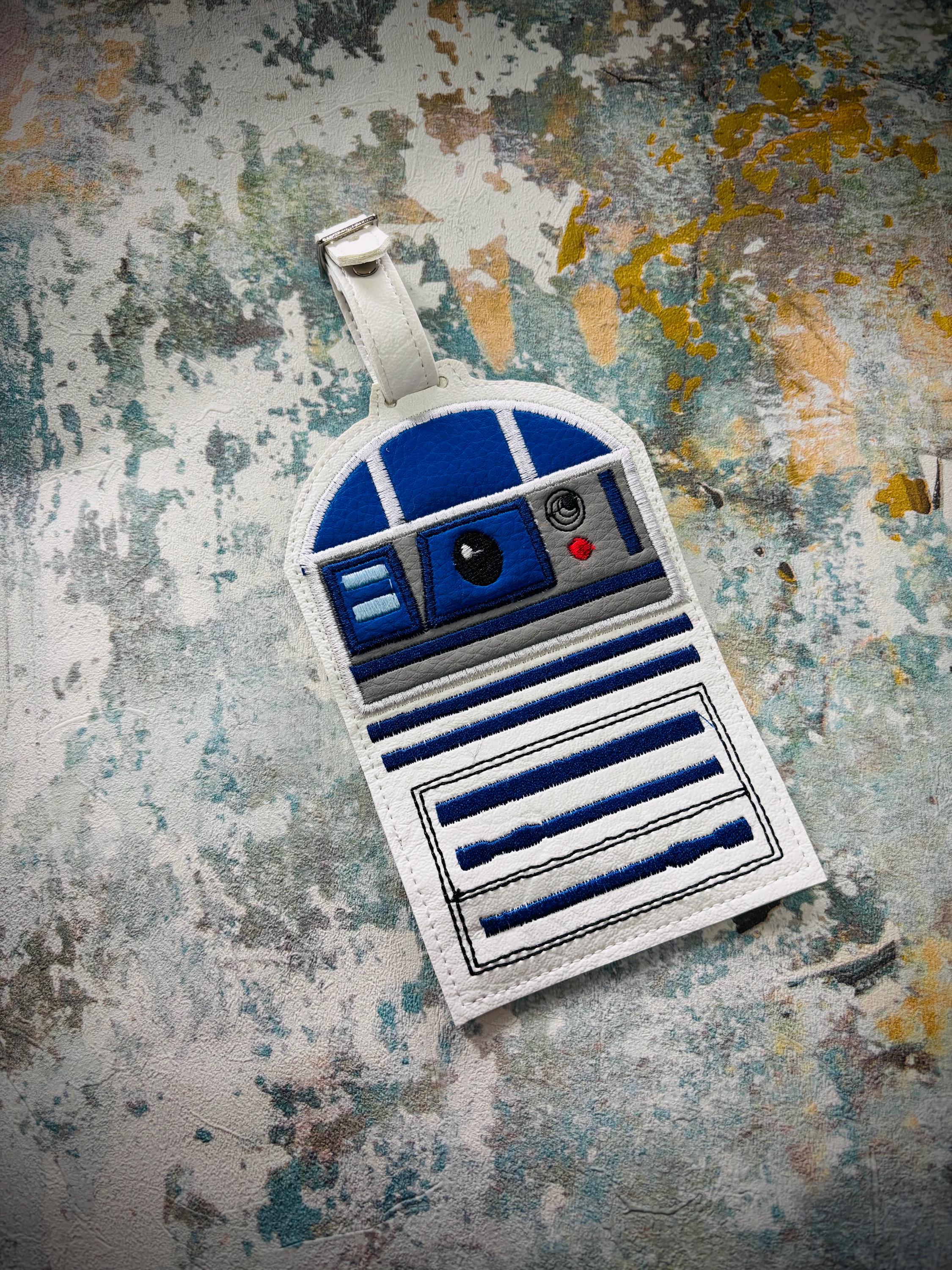 R2 Droid Passport Cover and Luggage Tag