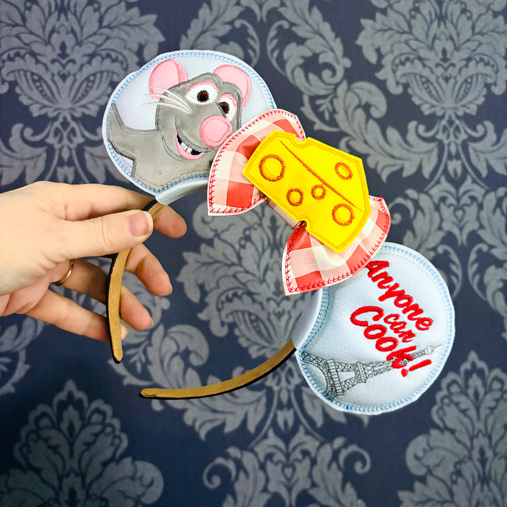 Anyone Can Cook, Remy Ratatouille inspired ear headband