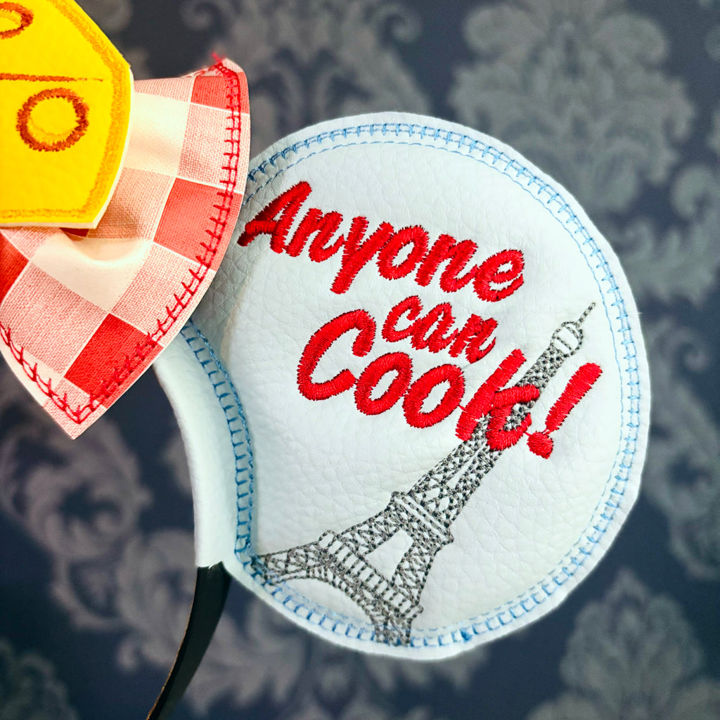 Anyone Can Cook, Remy Ratatouille inspired ear headband