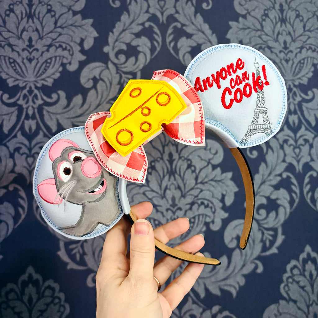 Anyone Can Cook, Remy Ratatouille inspired ear headband