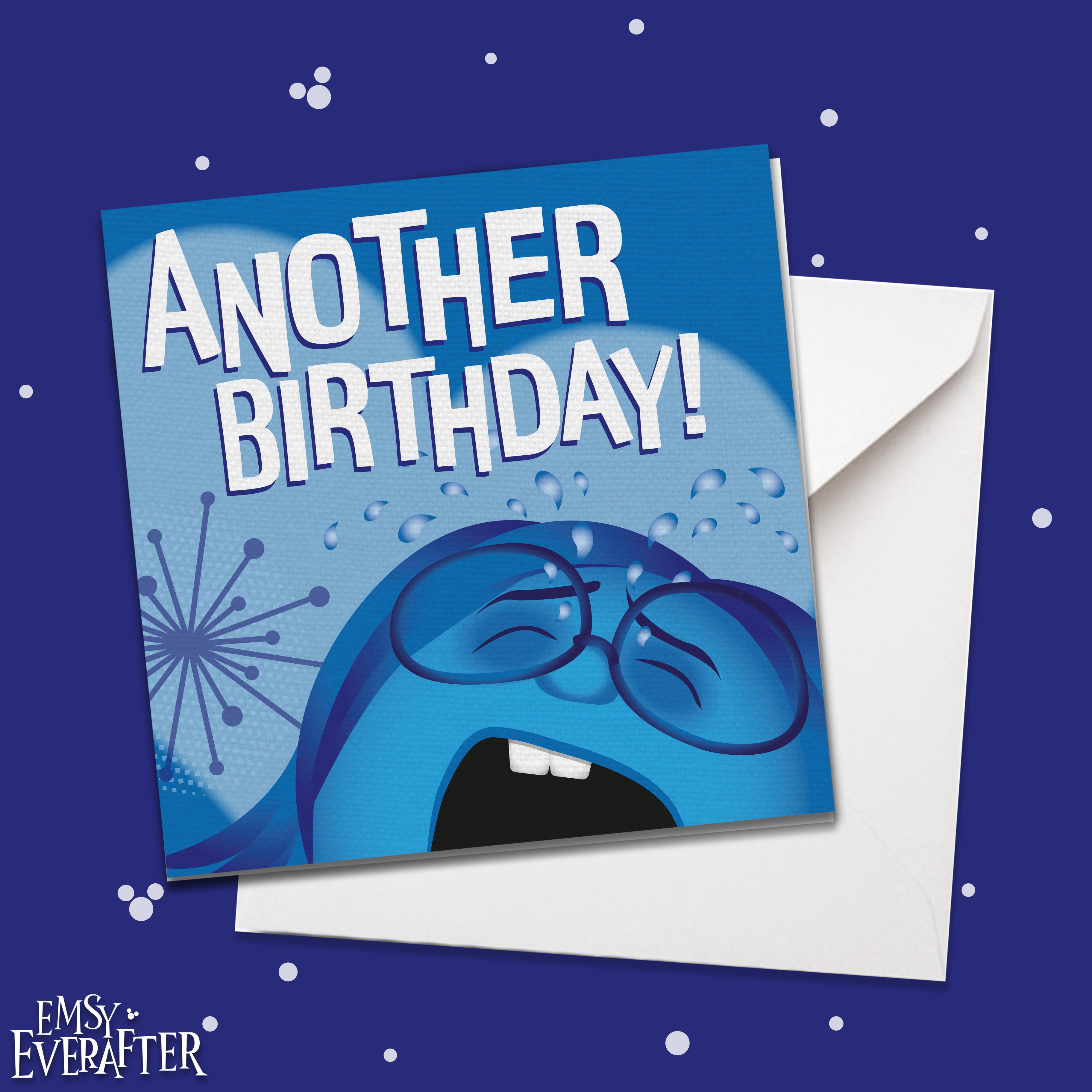 Sadness Birthday! Core Memories card