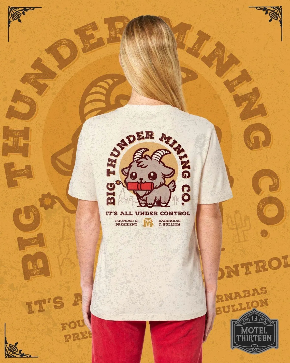 Thunder Mountain Tee by Motel Thirteen