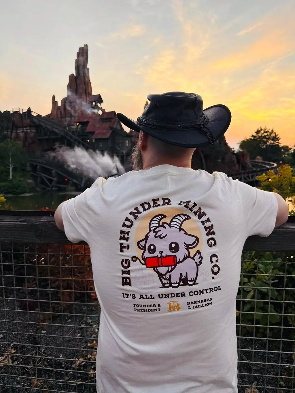 Thunder Mountain Tee by Motel Thirteen