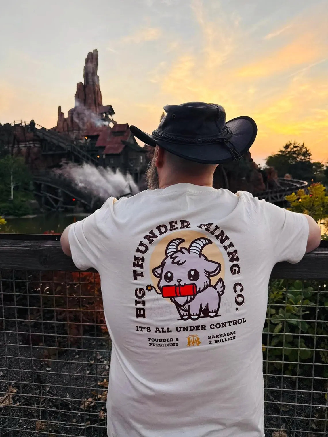 Thunder Mountain Tee by Motel Thirteen