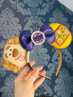 Doug and Wilderness Badges. UP inspired ear headband
