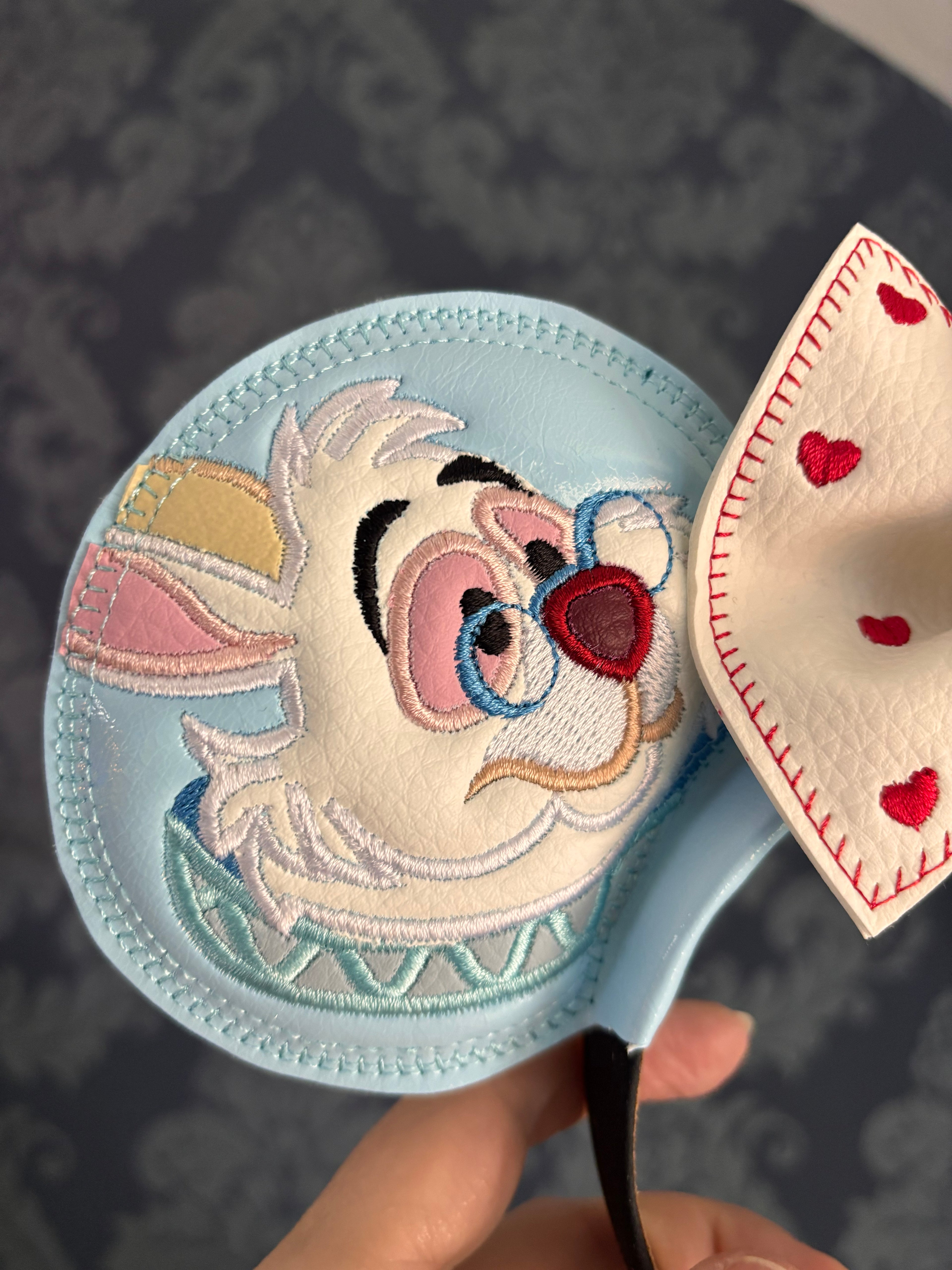 I’m Late, I’m Late! White Rabbit themed ear headband